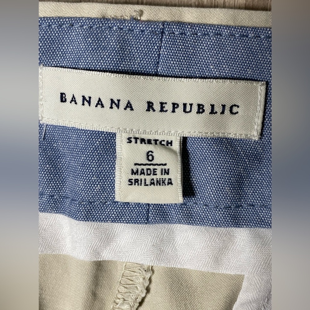Tommy Bahama Women’s Kakhi Pants size 6 Stretch welt pocket pre-loved - Picture 5 of 16